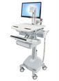 Ergotron StyleView Cart with LCD Pivot, LiFe Powered, 1 Drawer