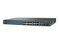 Cisco 24 Ethernet 10/100 ports & 2 SFP-based Gigabit Ethernet ports, 370W available for PoE, allowing 15.4W to all ports, 1RU, IPv6, IP Base software feature set