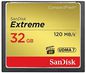 Sandisk 32GB 120MB Extreme Compact Flash Card
