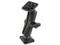 RAM Mounts RAM Composite Drill-Down Double Ball Mount with Rectangle AMPS Plates
