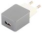 eSTUFF Home Charger 1 USB 1A, Silver