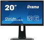 iiyama 19.5" TN LED, 1600x900, 16:9, 250cd/m², 5ms, 16.7M, 2x1W (Stereo), VGA, DVI-D, 15W, 4.3kg, Black