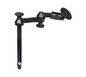 RAM Mounts RAM 12" Upper Pole with Double Swing Arms & Large Round Plate
