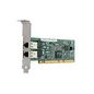 Hewlett Packard Enterprise NC7170 dual port Gigabit Ethernet network interface adapter board, 10/100/1000Base-T - Has two RJ-45 ports, requires one PCI slot