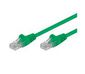 MicroConnect CAT5e U/UTP Network Cable 0.5m, Green