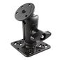 RAM Mounts RAM Drill-Down Mount with Single Socket Arm & Large Round Plate