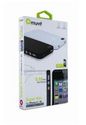 Muvit iPhone 4/4S Pack of 2 ultra thin (0.35 mm) cases black/white + screenprotector