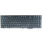 HP Keyboard with pointing stick - 15.6-inch layout - Spill-resistant design with DuraKey coating - Includes keyboard and pointing stick cables (Sweden and Finland)