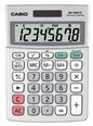 Casio MS-88ECO - Desktop calculator, 8-Digits EXTRA BIG LCD, Battery: 1 x CR2032, 120g