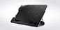 Cooler Master Ergonomic Laptop Cooling Pad, 500-800 rpm, 72 CFM, 21 dBA, 0.26 A, USB 5V DC, Black