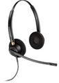 Poly Over-the-head, Binaural, Noise Cancelling, Black