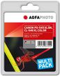 AgfaPhoto 2 x Ink Cartridge Replacement for PG-545XL Black/ CL-546XL Colour