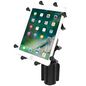 RAM Mounts RAM X-Grip with RAM-A-CAN II Cup Holder Mount for 9"-10" Tablets