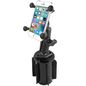RAM Mounts RAM X-Grip Phone Mount with RAM-A-CAN II Cup Holder Base
