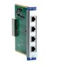 Moxa 4-port Fast Ethernet interface modules for the EDS-600 Series