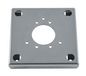 Videotec Counter plate, 200x200x25 mm, stainless steel