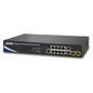Planet Wireless AP Controller with 8-Port 802.3at PoE+, 10-Port 10/100/1000BASE-T, 2 x 100/1000BASE-X mini-GBIC/SFP slots, 32 x APs controllable