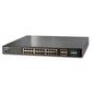 Planet Wireless AP Controller with 24-Port 802.3at PoE, 4-Port 10G SFP+, 64 APs controllable