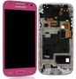 Samsung Samsung GT-I9195 Galaxy S4 Mini, Complete Front+LCD+Touchscreen, pink