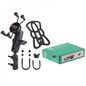 RAM Mounts Brake/Clutch Reservoir U-Bolt Mount Kit with X-Grip Cradle & Micro-B USB Charger