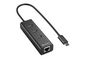 Sharkoon USB 3.0 (Type C Plug), 3x USB3.0 + 1x RJ-45, 5 Gbit/s