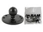 RAM Mounts Round Plate with Ball & Mounting Hardware for Garmin StreetPilot