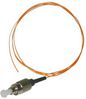 MicroConnect Optical Fibre Pigtail Cable, FC connector, Multimode Simplex Connector, 0.9mm, LSZH, OM2 (Orange) 2m