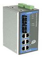 Moxa Managed Ethernet switch with 3x 10/100BaseT(X) ports, 2x 100BaseFX single-mode ports SC, 0 - 60°C