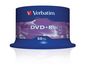 Verbatim DVD+R Matt Silver, 50pcs