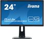 iiyama 23.8", 60.5 cm, 16:9, AMVA LED, matte finish, Full HD 1080p, 1920 x 1080, 24-bit, 16.7 million, HDMI, DisplayPort, 4 ms