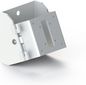 Angled Wall Mount, White