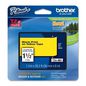 Brother Laminated P-touch Labelling Tape, 36mm, 8m, Black/Yellow