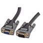 Digitus VGA Monitor extension cable, HD15, 3.00m, CU, 3Coax/7C, AWG28, shielded, M/F, black/grey