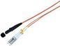MicroConnect Optical Fibre Cable, LC-MTRJ, Multimode, Duplex, OM1 (Orange), 7m