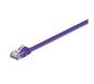 MicroConnect CAT6 U/UTP FLAT Network Cable 2m, Purple