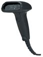 Manhattan Long Range CCD Handheld Barcode Scanner, USB, 500mm Scan Depth, up to 500 scans per second, Cable 1.5m, Black, Box