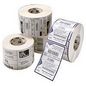 Zebra Label, Paper, 44x19mm, Direct Thermal, Z-PERFORM 1000D, Uncoated, Permanent Adhesive, 25mm Core