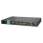 Planet Industrial Managed Gigabit Switch, L2, 20 x 10/100/1000Mbps RJ-45, 4 x SFP Combo