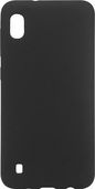 eSTUFF Black silk-touch silicone case for Samsung A10