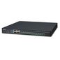 Planet Layer 3 12-Port 10G SFP+ + 8-Port 10/100/1000T Managed Switch with Dual 100~240V AC Redundant Power