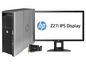HP Intel Xeon E5-2650 v2 (2.6GHz, 20MB), 16GB (4 x 4GB) DDR3, 512GB SSD, SuperMulti DVD±RW, Windows 7 Professional 64 / Windows 8.1 Pro 64 + Z27i 27-inch IPS LED Backlit Monitor + NVIDIA Quadro K4000 3GB Graphics