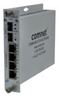 ComNet 4x 10/100 Mbps RJ-45, 2x 1000 Mbps SFP, PoE, 155x135x28 mm