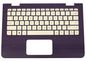 HP Top Cover with Keyboard, Purple