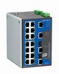 Moxa 16+2G-port Gigabit managed Ethernet switches