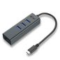 i-tec USB-C Metal HUB 3 Port + Gigabit Ethernet Adapter