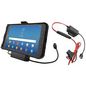 RAM Mounts RAM EZ-Roll'r Power & Data Cradle for Samsung Tab Active2 with Charger