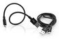 Verbatim Micro USB Sync & Charge Cable 100 cm & 30 cm, Black, 2 Pack