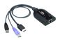 Aten Adaptateur KVM de média virtuel HDMI USB (prend en charge lecteur de carte à puce et désembeddeur audio)