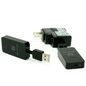 Audioengine Wireless Audio Adapter, USB In, Analog Mini-Jack Out, 30m Max, Black