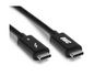 OWC Thunderbolt 3/ USB-C Cable - 1 Meter Black 40Gb/s